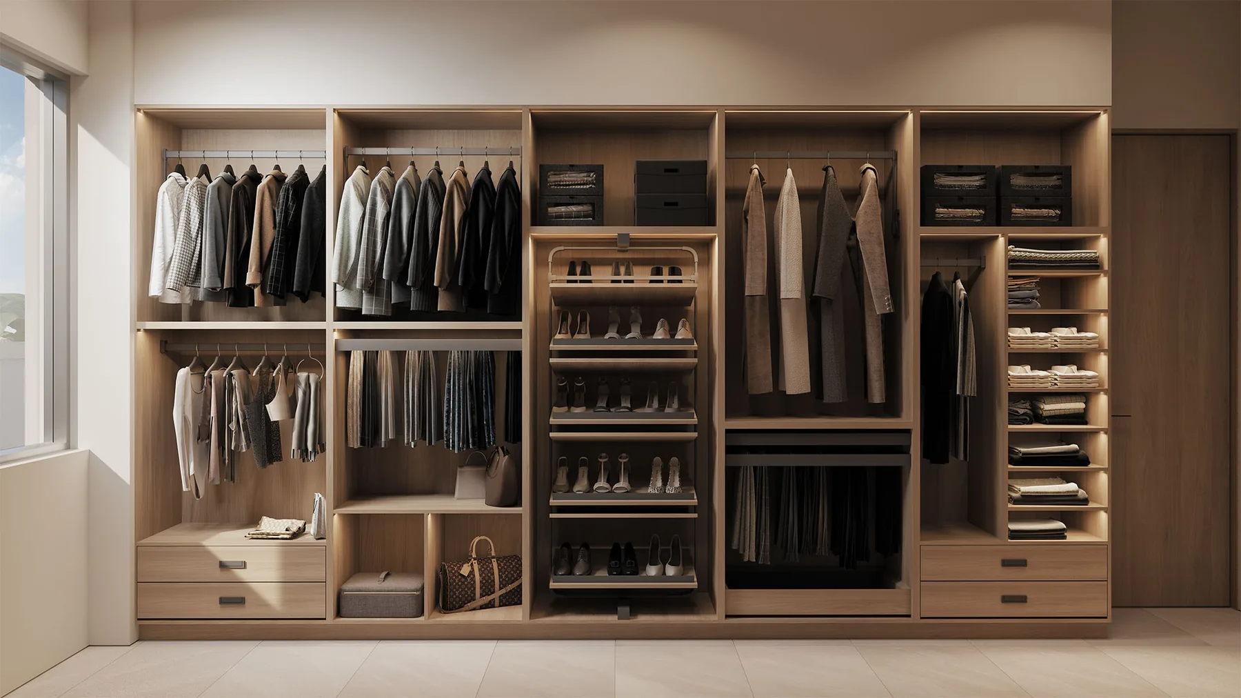 Master Closet — Samana Residential
