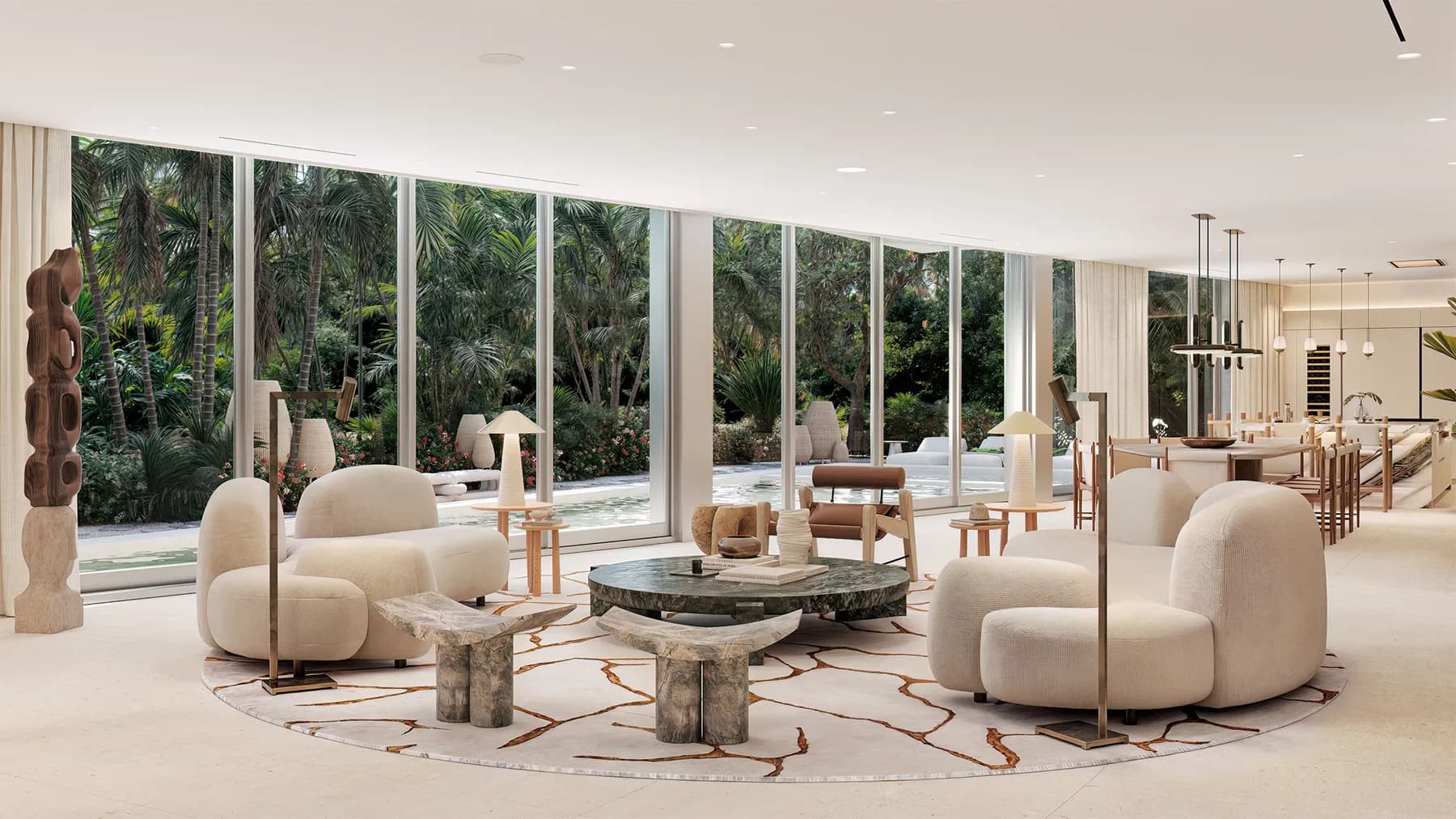 Living Room — Samana Residential