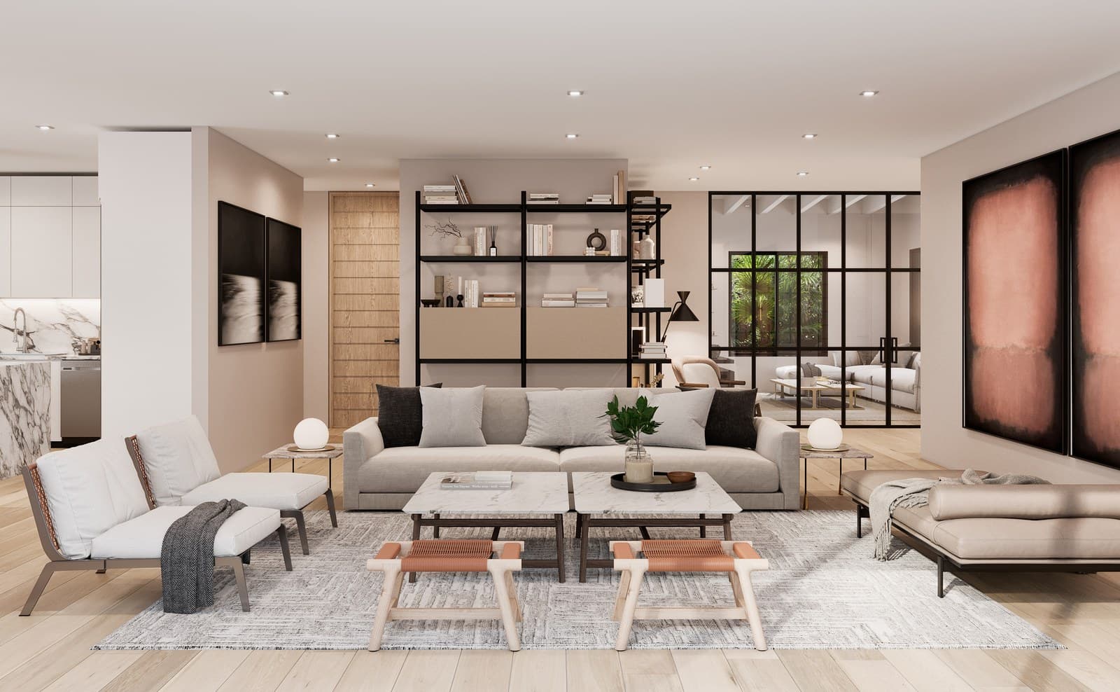 Living Room — Samana Residential